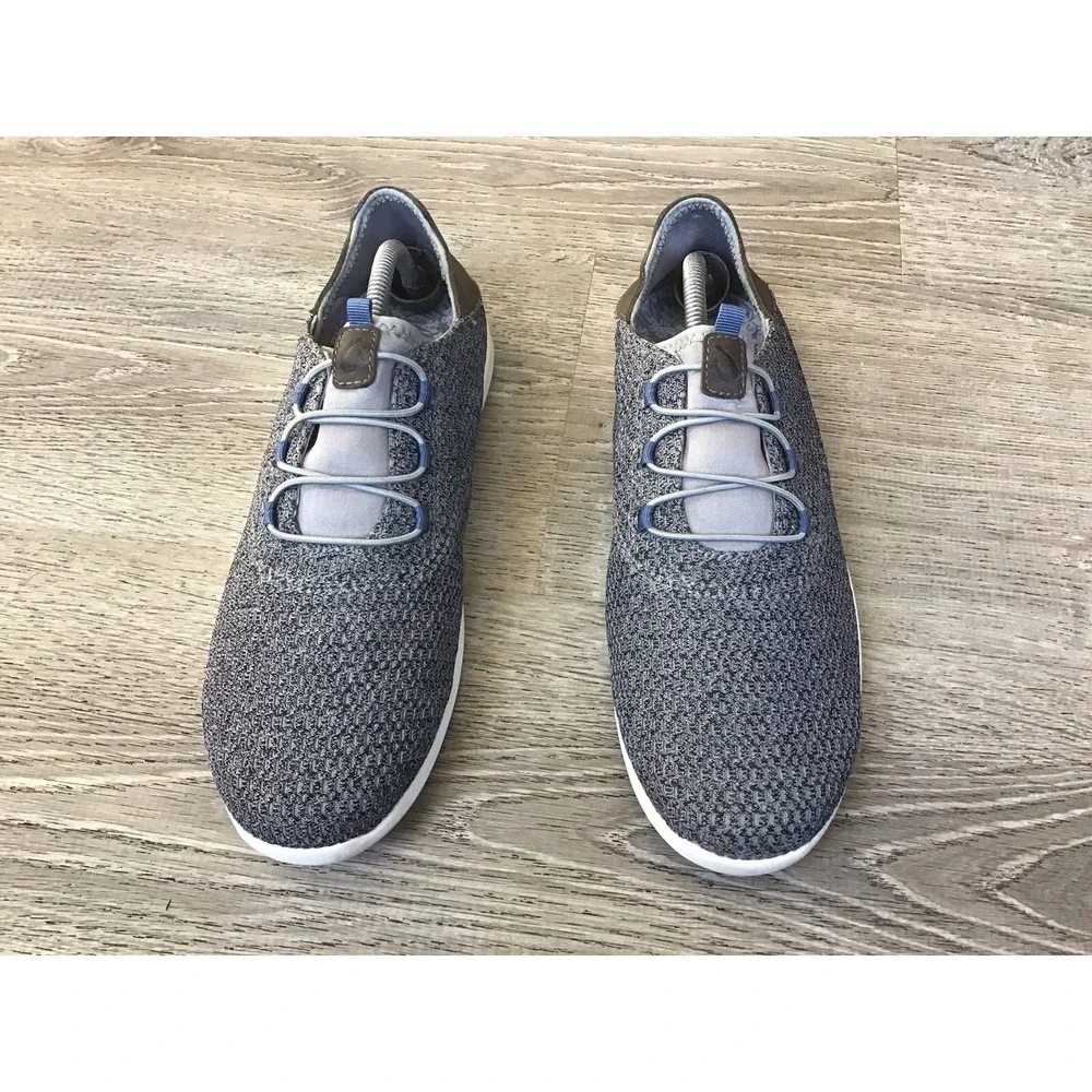 OLUKAI Sneakers Men's Size 10.5 Gray Alapa Li Slip On Comfort Sneakers